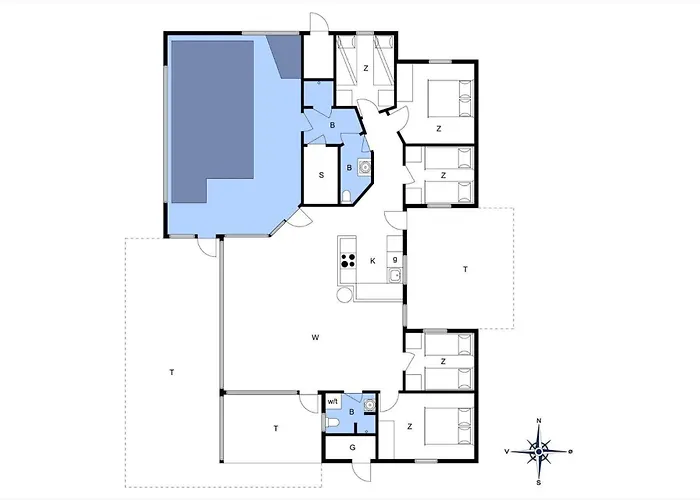 Σπίτι διακοπών Lk212-lokken-harrietsvej-13 *
